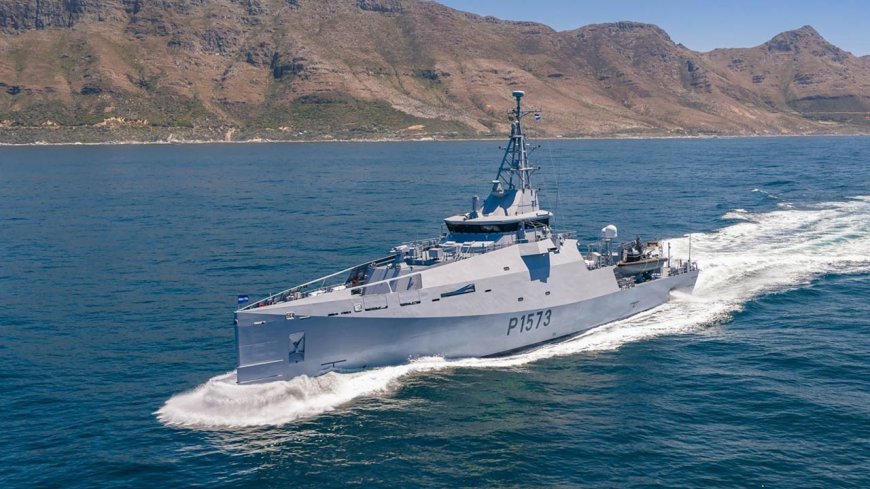 Damen delivers the third vessel delivery to the South African Navy