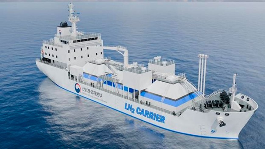 South Korea set to unveil the largest liquefied hydrogen transport vessel by 2027