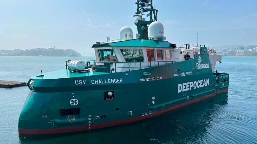 DeepOcean picks up uncrewed vessel for remote-controlled subsea work