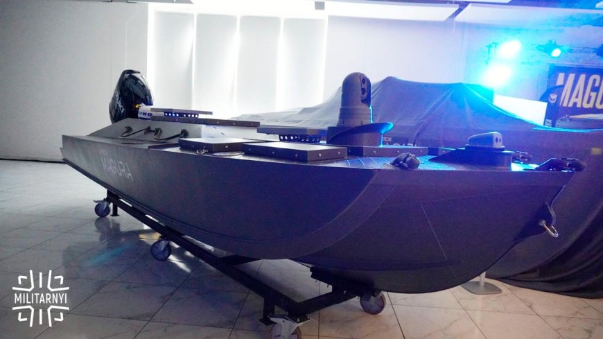 Defence Intelligence of Ukraine presents Magura W6P reconnaissance naval drone