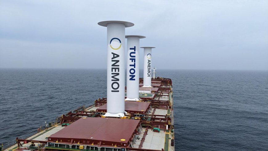 Lloyd's Register Advisory verifies the performance of Anemoi Rotor Sails
