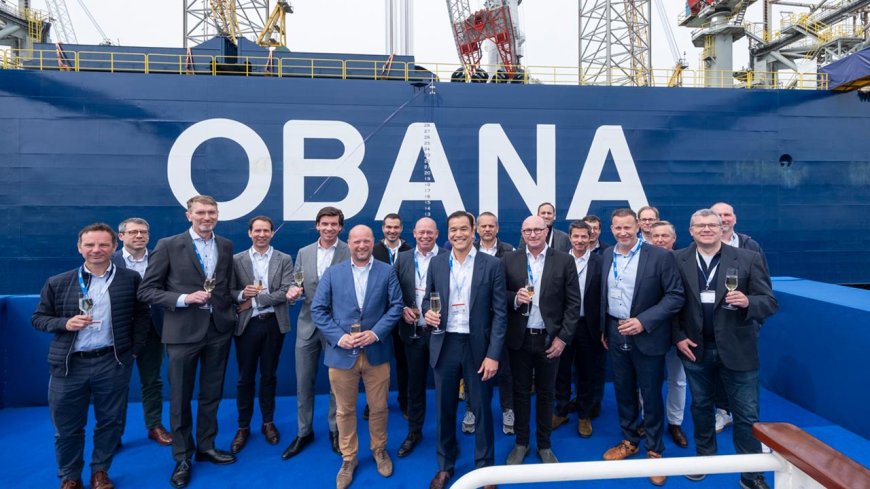 Damen Shiprepair Rotterdam hosts naming ceremony for Petrodec Obana platform