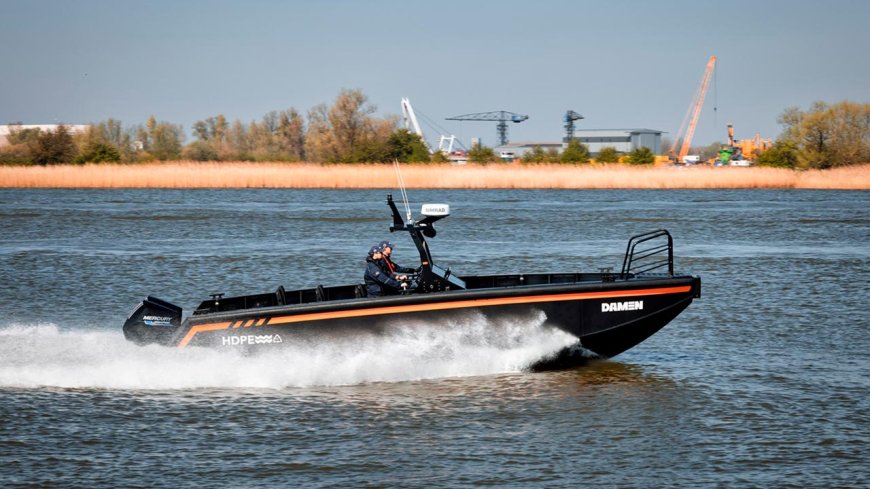 Damen and CEAD join forces to develop 3D-printed HDPE Workboat