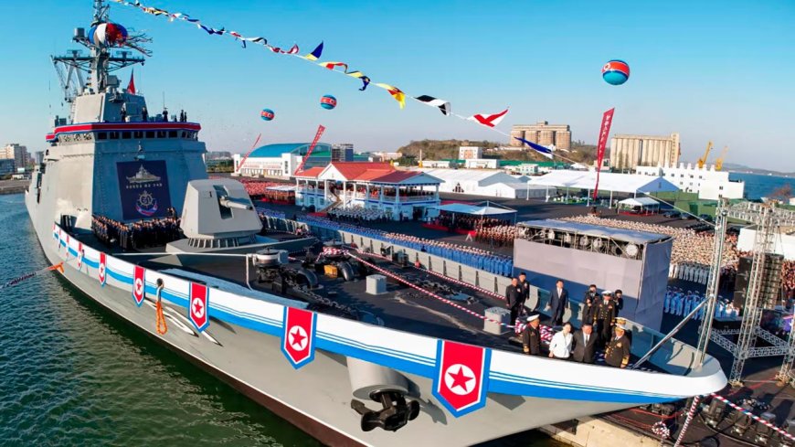 New North Korean destroyer capsizes during launch