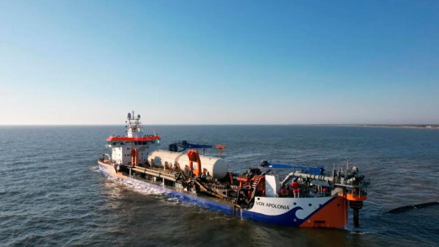 Van Oord continues vital beach nourishment works in Lincolnshire
