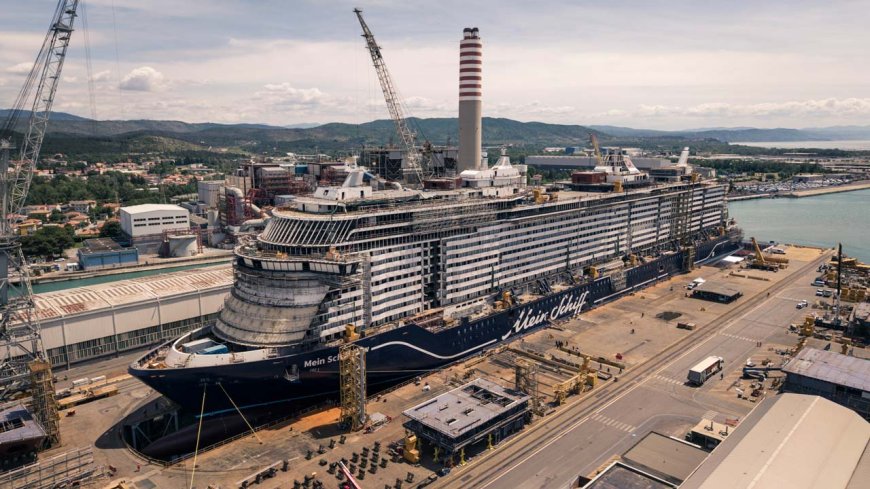 Fincantieri: “Mein Schiff Flow” launched in Monfalcone