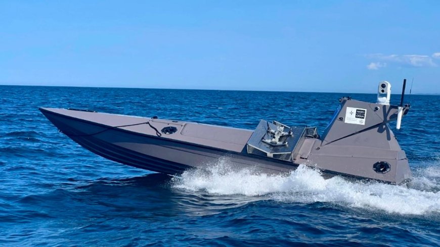 NATO has unveiled surface drone capable of launching UAVs