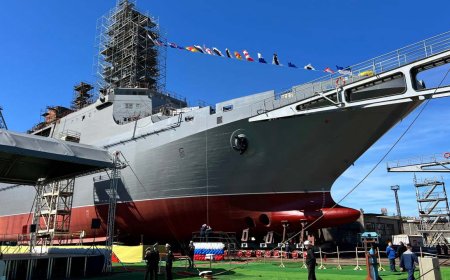 Russia lays down large landing ship Sergei Kabanov for Black Sea Fleet