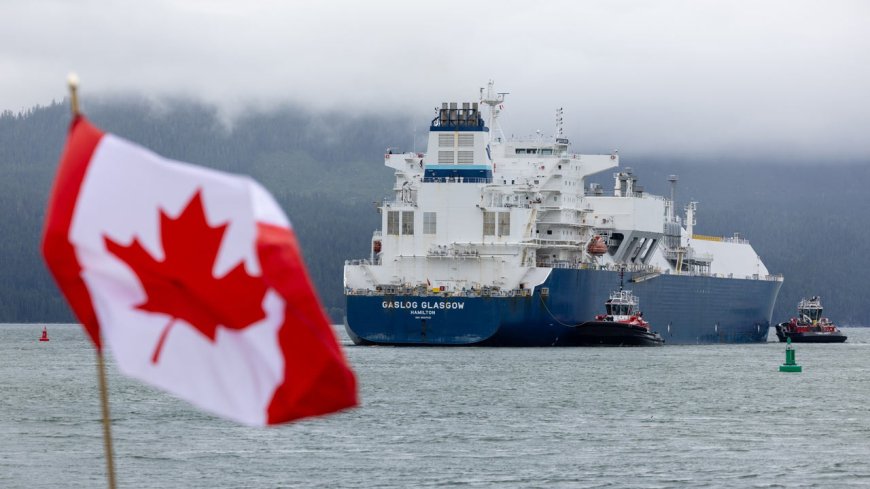 First cargo leaves LNG Canada