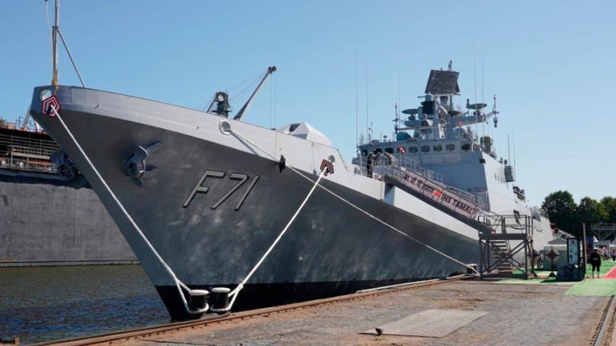 Russia delivers frigate with Ukrainian gas turbine engines to India