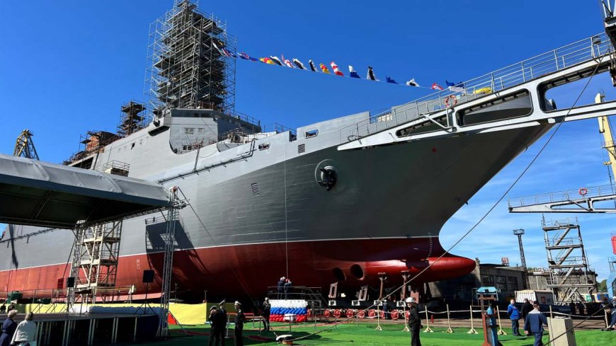Russia lays down large landing ship Sergei Kabanov for Black Sea Fleet