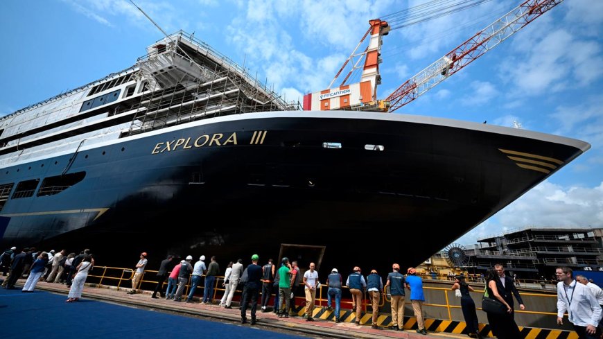 MSC Group Explora Journeys' Fleet Construction Moves