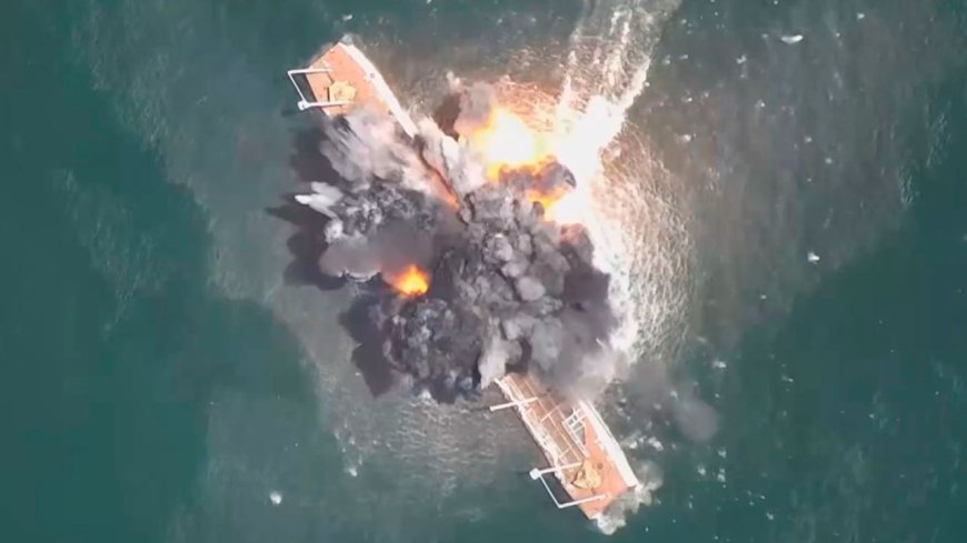 Russians test naval strike drone during July Storm exercises