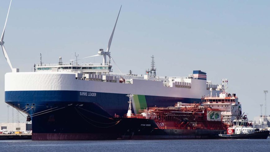 NYK begins continuous use of bio-LNG fuel on car carriers