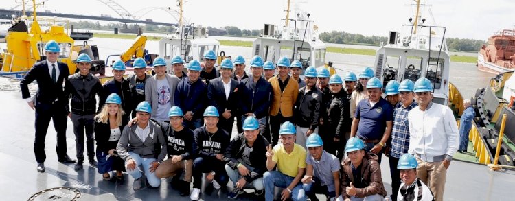 Damen Shipyards welcomes Mexican cadets