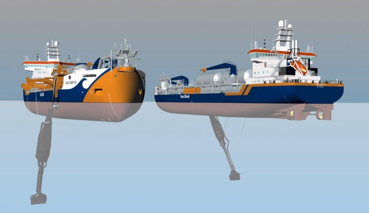 Van Oord Strengthens Dredging Fleet with Third New Hopper Dredger