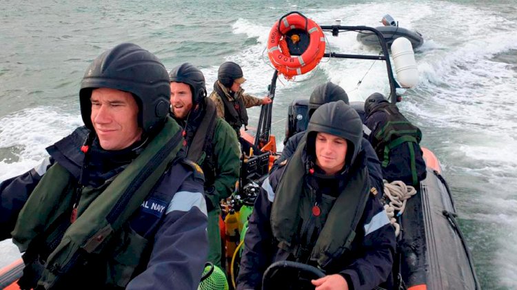 Britain's Royal Navy detonates huge historic bomb