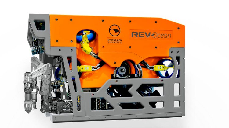 Submersible ROV for the REV Ocean research vessel