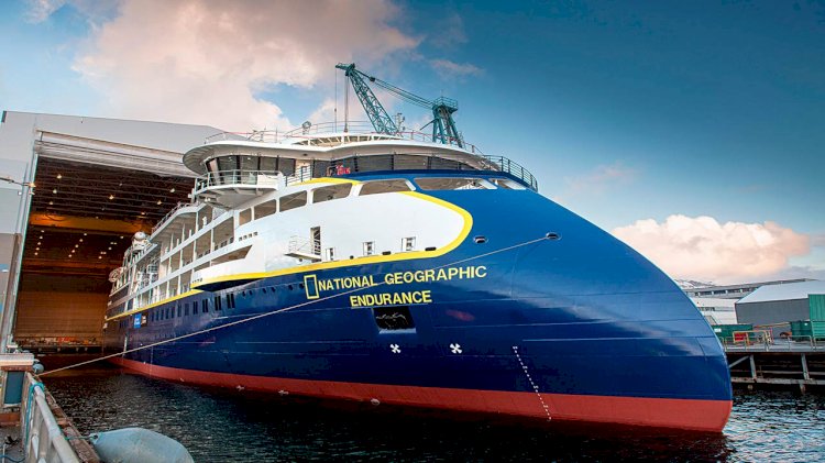 Ulstein launched X-BOW polar vessel for Lindblad Expeditions Holdings