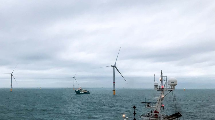 Northwester 2 wind farm delivers its first energy to the Belgian grid
