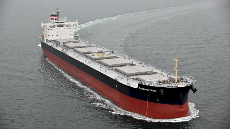 Coal carrier Sunshine Pride Enters service for Joban Joint Power