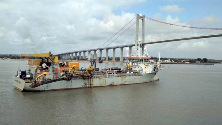 Jan De Nul finishes deepening works in the Port of Maputo